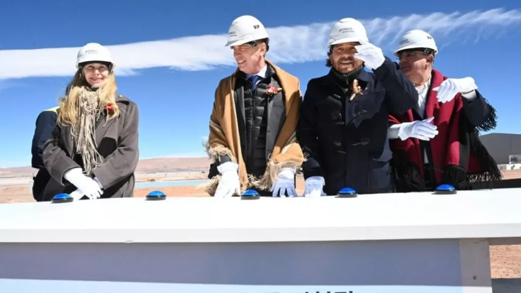 Gustavo Sáenz durante su participación en actividades de promoción de inversiones para Salta